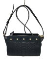 【中古】Alexander Wang◆Python Pelican Bag/パイソンペリカンバッグ/ショルダーバッグ/レザー/BLK【バッグ】(4)