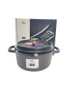 【中古】Staub◆鍋/容量:2.5L/サイズ:22cm/BLK/40509-305【キッチン用品】