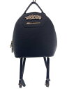 【中古】JILL by JILLSTUART◆リュック/レザー/BLK/無地/125-0181235【バッグ】