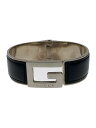 【中古】GUCCI◆バングル/--/BLK/レディース1【服飾雑貨他】