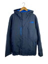 【中古】THE NORTH FACE◆ウェアー/L/ネイビー/NF0A2TJS/ナイロンジャケット/スノーボード/スキー【スポーツ】