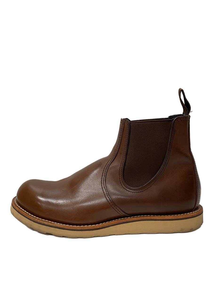 【ブランド】RED WING 【ブランドカナ】レッドウィング 【型番】 【程度】B 【サイズ】US10 【メインカラー】ブラウン 【素材・生地】レザー 【キーワード】　　 2026/03/06 セカンドストリート三軒茶屋店【4988】【中古】RED WING◆Classic Chelsea/サイドゴアブーツ/少々スレキズ有 ブランド RED WING 型番 カラー ブラウン 柄 素材・生地 レザー>色・素材について サイズ US10>サイズ表示について 実寸（cm） 【ブーツ】 ヒール：2.5 / 高さ：17.5 / ソール全長：32 【その他】 その他サイズ：/ 商品は　セカンドストリート三軒茶屋店の店頭にて販売しております。商品に関するお問合わせは、お電話(TEL:03-6453-2635)にて、問合わせ番号：2334043126112をお伝えください。 配送方法やお支払い方法に関するお問い合わせは、サポートセンターまでご連絡をお願いします。 ※お電話の対応は営業時間内のみとなります。お問い合わせフォームでお問い合わせの際はご注文番号をご記入下さい