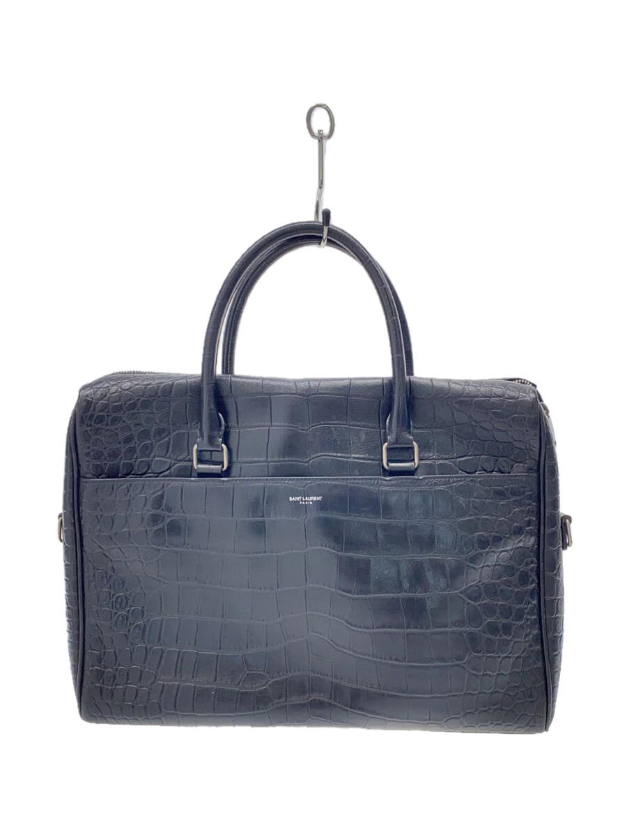 【中古】SAINT LAURENT◆ブリーフケース/レザー/BLK/625449DZE0E1000【バッグ】