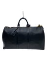 【中古】LOUIS VUITTON◆キーポル50_エピ_BLK/--/BLK【バッグ】