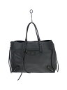 【中古】BALENCIAGA◆ハンドバッグ/GRY/無地/432596・1320・C・1689【バッグ】