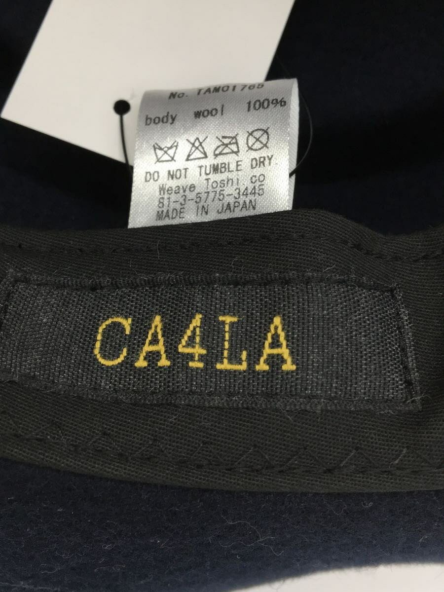 【中古】CA4LA◆ハット/FREE/ウール/NVY/無地【服飾雑貨他】 3