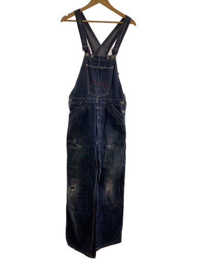 【中古】EVISU◆オーバーオール/--/デニム/IDG【メンズウェア】 【中古】EVISU◆オーバーオール/--/デニム/IDG【メンズウェア】