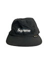 【中古】Supreme◆キャップ/--/ナイロン/BLK/無地/メンズ//【服飾雑貨他】