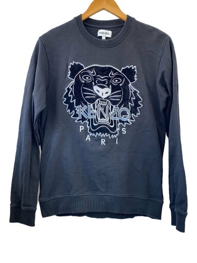 【中古】KENZO◆スウェット/M/コットン/BLK/FB65SW1204MZ/Tiger sweatshirt/KENZO【メンズウェア】 【中古】KENZO◆スウェット/M/コットン/BLK/FB65SW1204MZ/Tiger sweatshirt/KENZO【メンズウェア】