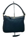 【中古】GUCCI◆ハンドバッグ_GGキャンバス/キャンバス/BLK/総柄【バッグ】