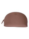【中古】FURLA◆ポーチ/--/PNK/無地【バッグ】
