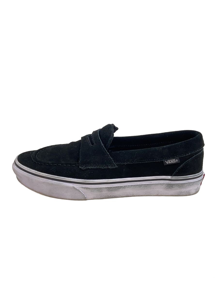 VANS◆ローファー/25.5cm/BLK/V196CF