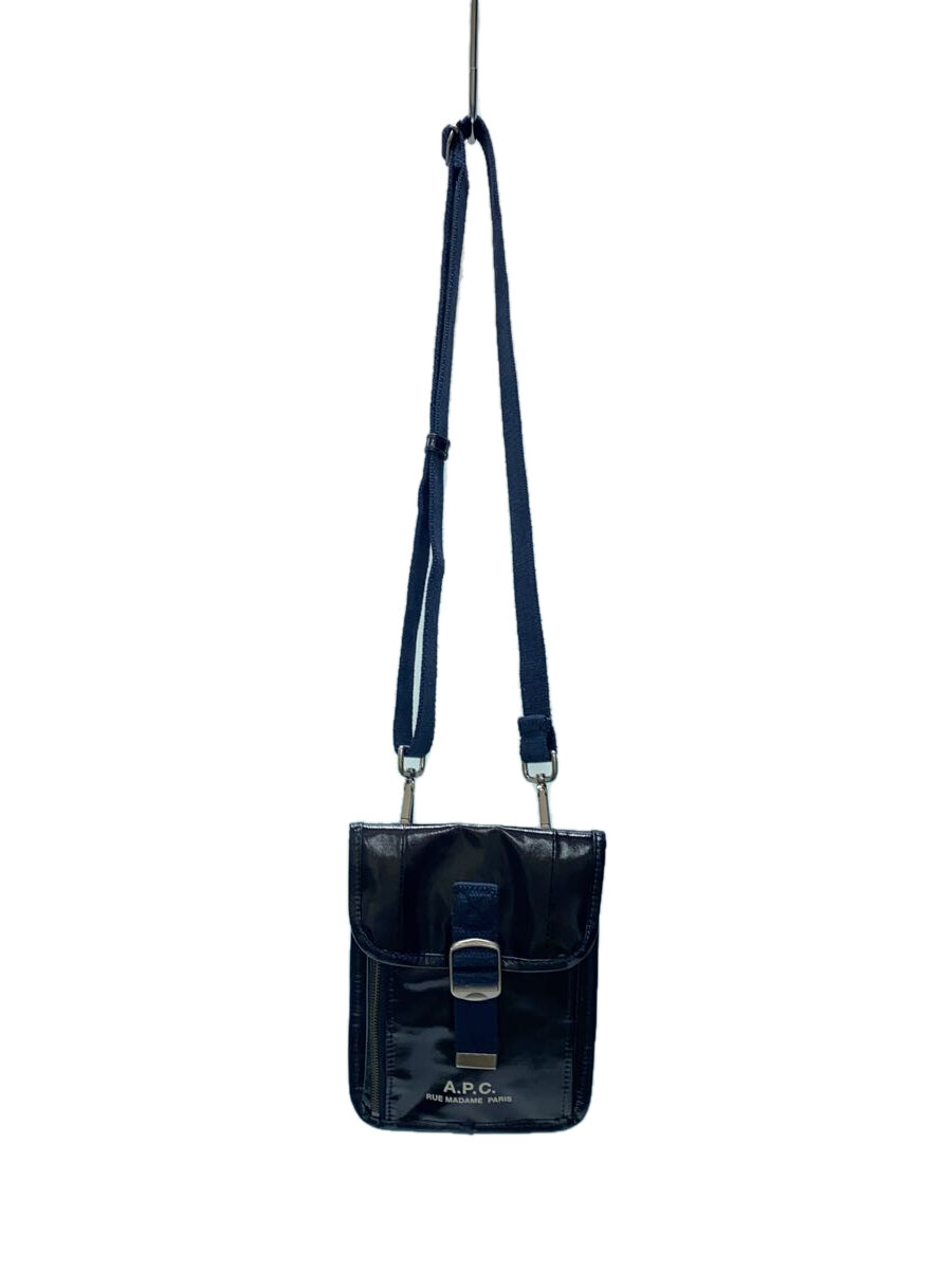 【中古】A.P.C.◆ショルダーバッグ/--/NVY【バッグ】
