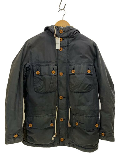 【中古】Barbour◆ジャケット/L/コットン/GRY/無地【メンズウェア】 【中古】Barbour◆ジャケット/L/コットン/GRY/無地【メンズウェア】