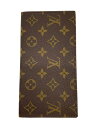 【中古】LOUIS VUITTON◆手帳カバー/PVC/BRW/レディース【服飾雑貨他】