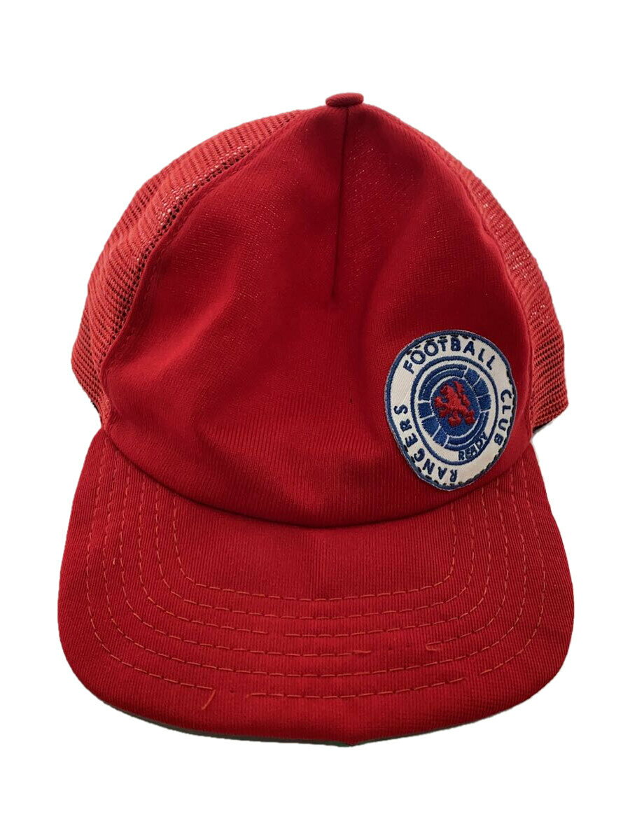 Cap - 【中古】NEW ERA◆USA製/FOOTBALL RANGERS/キャップ/--/RED/メンズ//【服飾雑貨他】