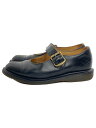 【中古】Dr.Martens◆ドクターマーチン/シューズ/UK4/ブラック/レザー【シューズ】(4)