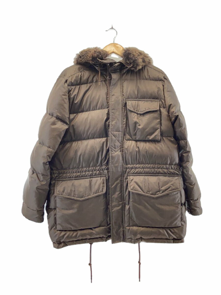 【中古】RALPH LAUREN◆ダウンジャケット/--/ポリエステル/BRW/無地/WMBLOTWW5E00004【レディースウェア】