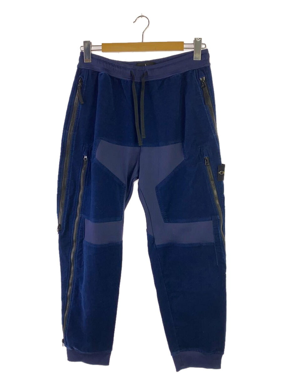 【中古】STONE ISLAND◆ボトム/46/コットン/BLU/731930412【メンズウェア】