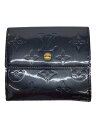 【中古】LOUIS VUITTON◆ポルト・モネ・ビエ・カルト・クレディ_モノグラム・ヴェルニ/エナメル/GRY/レディース【服飾雑貨他】(4)