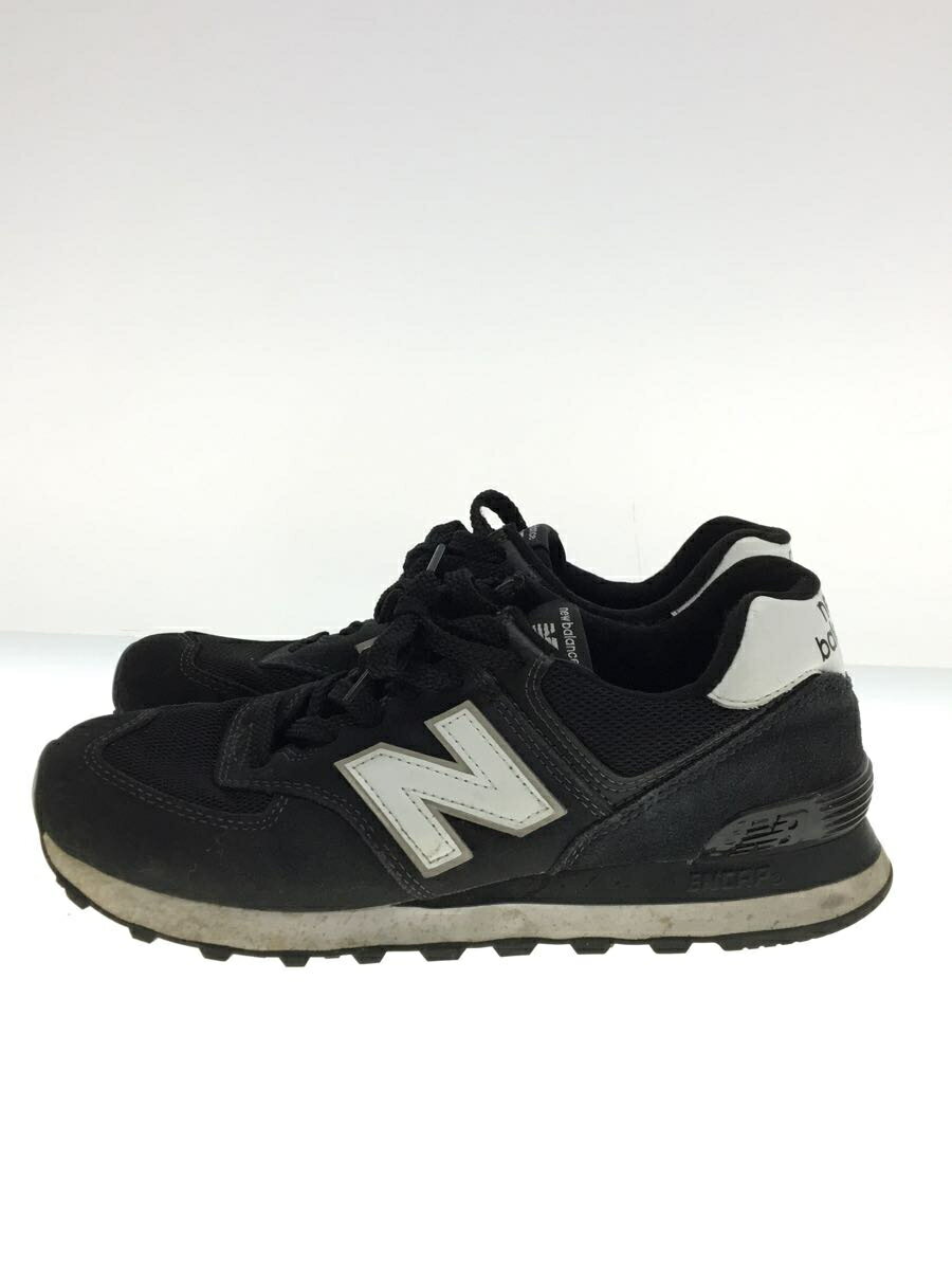 【中古】NEW BALANCE◆ローカットスニーカー/26cm/BLK/ML574EE2【シューズ】