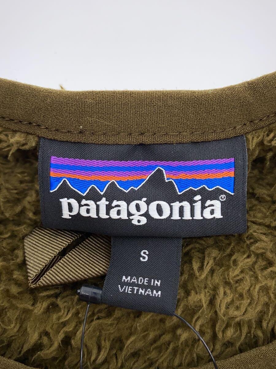 【中古】patagonia◆スウェット/S/ポリエステル/KHK/無地/STY25895【メンズウェア】