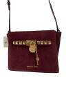 【中古】MICHAEL KORS◆トートバッグ/レザー/レッド/赤/ボルドー/無地/35T1GHMS1L/新品タグ付き【バッグ】