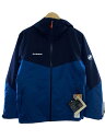 【中古】MAMMUT◆Convey 3 in 1 HS HoodedJacke/ジャケット/S/ポリエステル/NVY/1010-29150【メンズウェア】