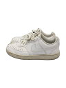 【中古】NIKE◆COURT VISION LO NN_コート ビジョン LO NN/23.5cm/WHT【シューズ】