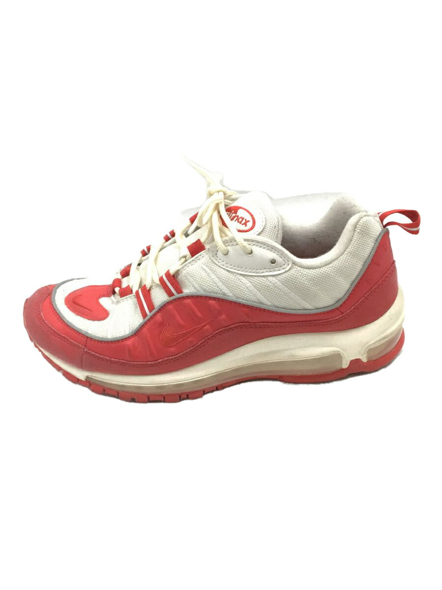 【中古】NIKE◆AIR MAX 98/エアマックス/ピンク/640744-602/26.5cm/RED【シューズ】