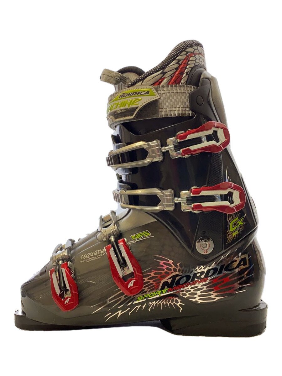 【中古】NORDICA◆スキーブーツ/28cm/BLK/アダルト/SPORT MACHINE 80/FI9080/35mm【スポーツ】