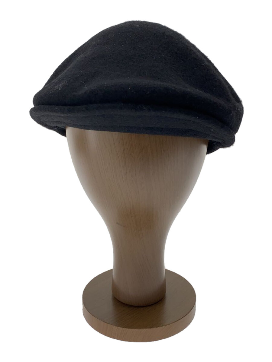 【中古】KANGOL◆キャスケット/S/ポリエステル/BLK/メンズ【服飾雑貨他】