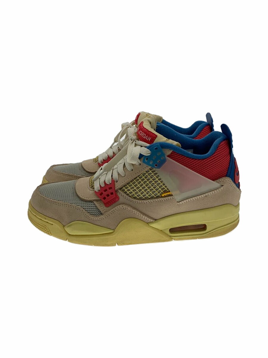 【中古】NIKE◆AIR JORDAN 4 RETRO SP_エアジョーダン 4 レトロ SP/26cm/CRM【シューズ】