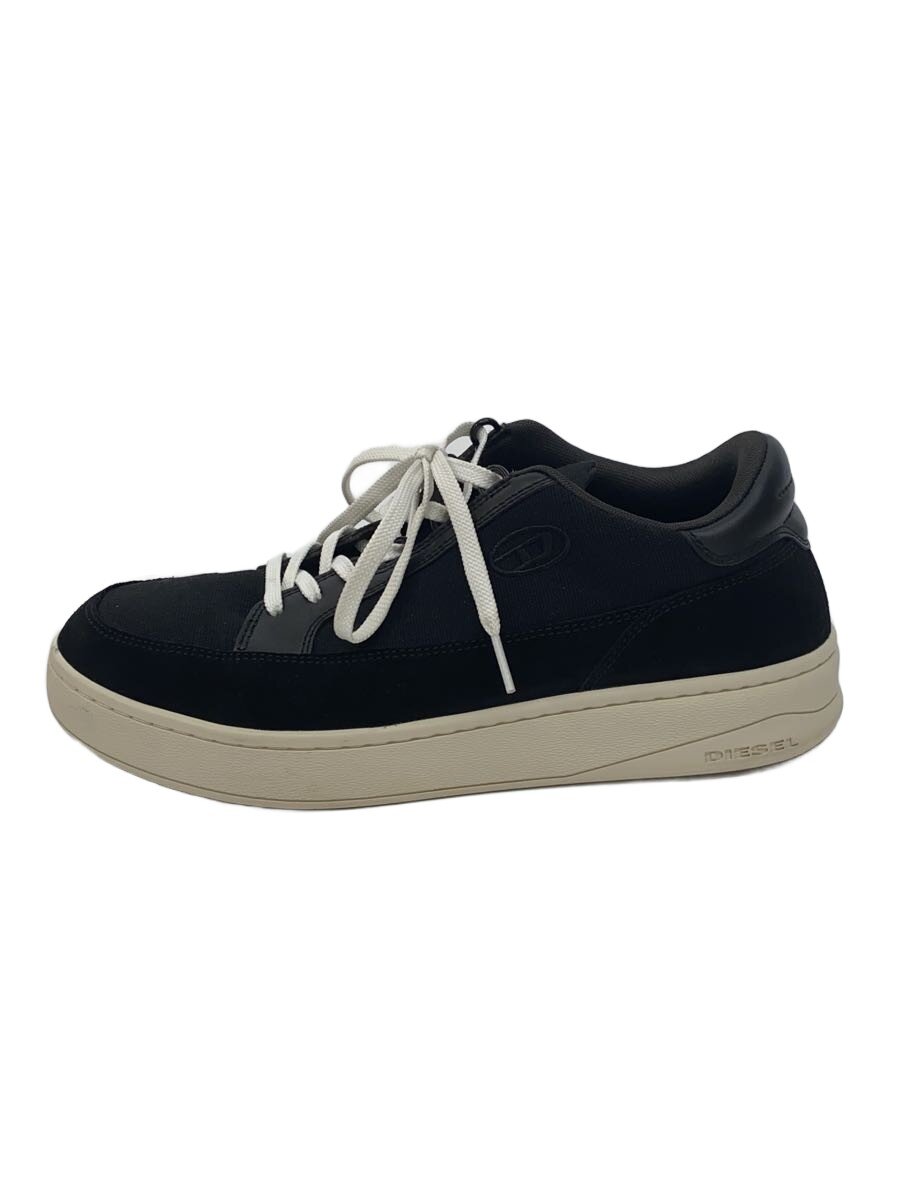 【中古】DIESEL◆ローカットスニーカー/28cm/BLK/スウェード/Y02963PR049【シューズ】