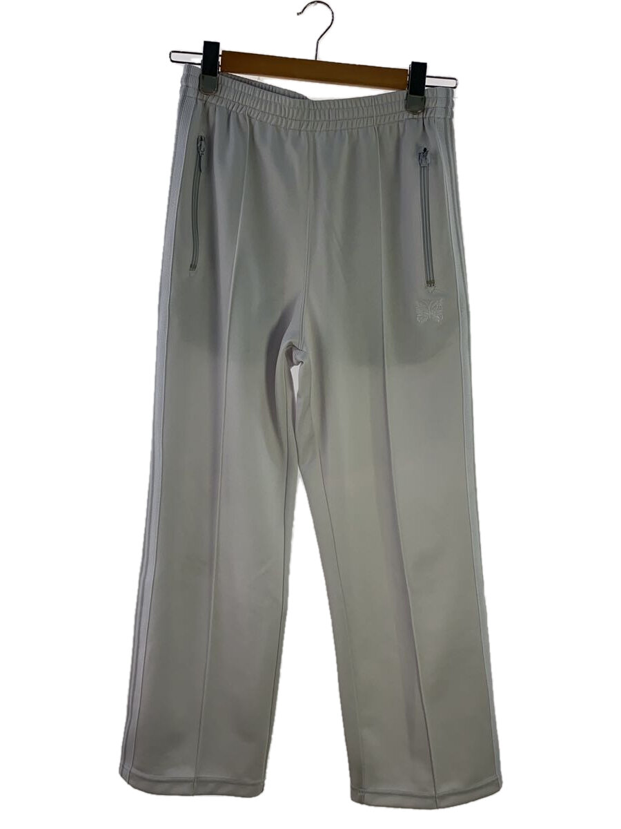 【中古】Needles◆22SS/STUDIOUS別注/Track Pants/S/ポリエステル/WHT/KP341【メンズウェア】