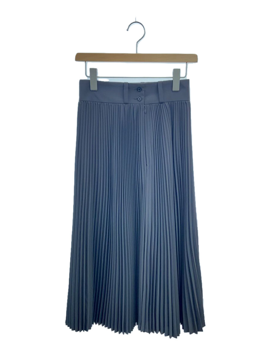 【中古】HYKE◆21SS/プリーツスカート/1/ポリエステル/GRY/211-14043【レディースウェア】