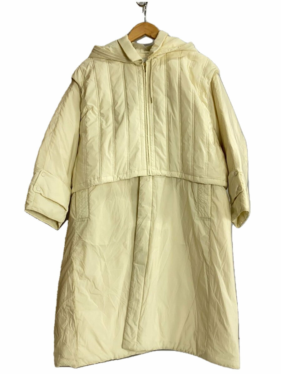 【中古】BARNYARDSTORM◆コート/0/ナイロン/CRM/BG340709FN【レディースウェア】