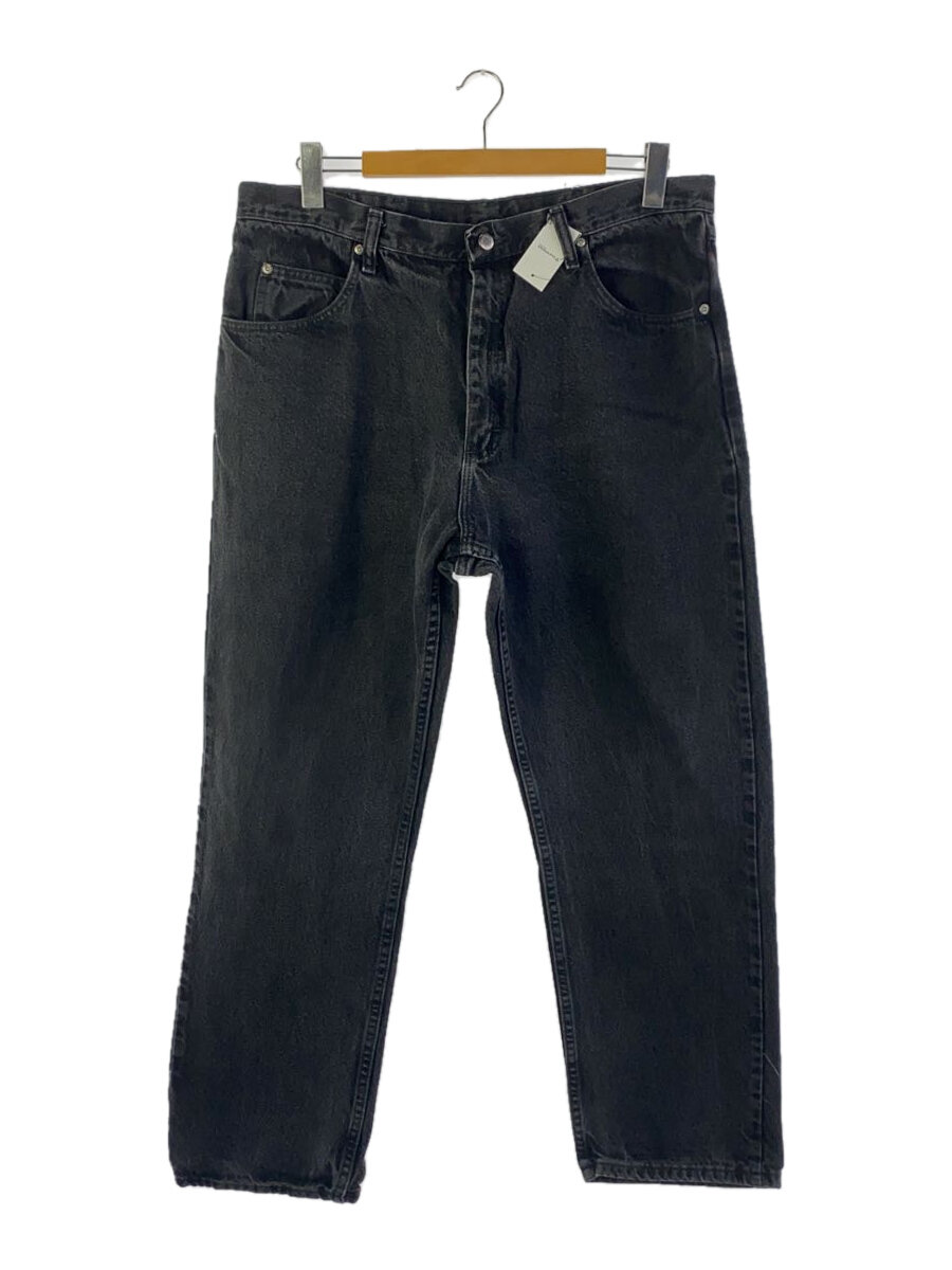 【中古】WRANGLER◆ボトム/38/97601CB/後染め/ブラックデニム【メンズウェア】