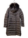 【中古】MONCLER◆ダウンジャケット/--/--/BRW/無地//【レディースウェア】(4)