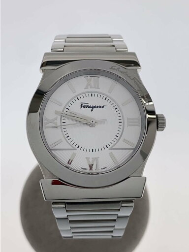 【中古】Salvatore Ferragamo◆腕時計/--/ステンレス/SLV/SLV/SS【服飾雑貨他】 【中古】Salvatore Ferragamo◆腕時計/--/ステンレス/SLV/SLV/SS【服飾雑貨他】