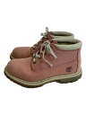 【中古】Timberland◆ブーツ/24cm/PNK/A12PV【シューズ】