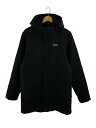 【中古】patagonia◆トレス・スリーインワン・パーカ_ブラック/M/ポリエステル/BLK【メンズウェア】