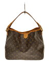 【中古】LOUIS VUITTON◆1)ディライトフルPM_モノグラム・キャンバス_BRW/PVC/BRW【バッグ】(4)