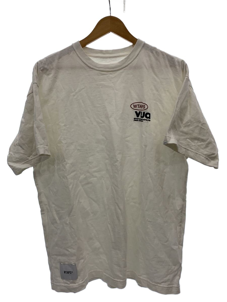 【中古】WTAPS◆トップス/--/コットン/WHT/無地【メンズウェア】