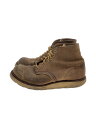【中古】RED WING◆エンジニアブーツ/US8/BRW/スウェード/29388【シューズ】