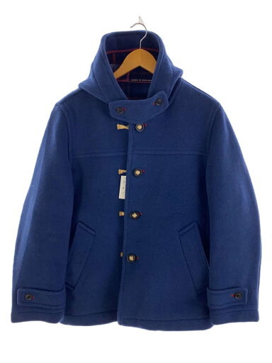 【中古】LONDON TRADlTION◆ダッフルコート/42/ウール/ブルー【メンズウェア】 【中古】LONDON TRADlTION◆ダッフルコート/42/ウール/ブルー【メンズウェア】