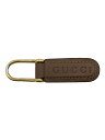 【中古】GUCCI◆キーホルダー/レザー