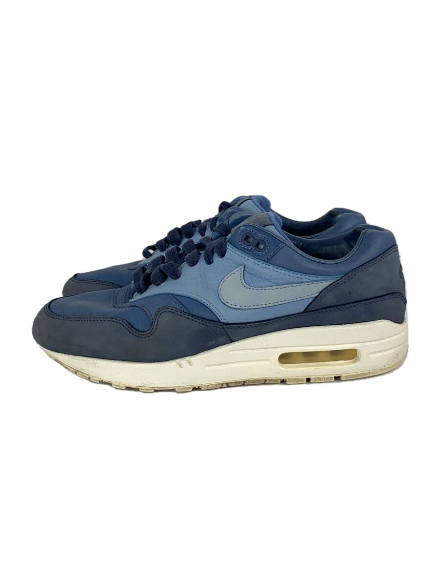 【中古】NIKE◆LAB AIR MAX 1 PINNACLE/ラボエアマックスピナクル/ブルー/859554-400/27cm【シューズ】