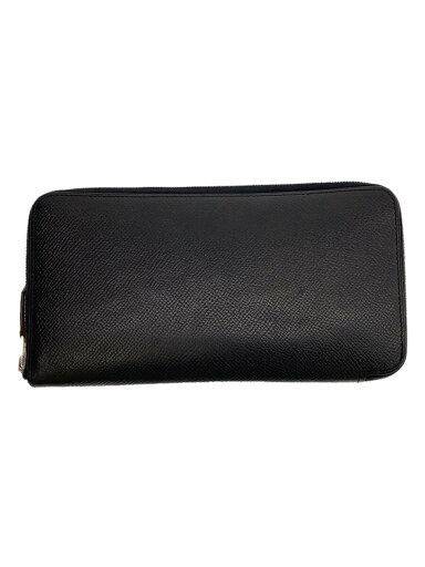 【中古】HERMES◆長財布/レザー/BLK/無地/レディース【服飾雑貨他】 【中古】HERMES◆長財布/レザー/BLK/無地/レディース【服飾雑貨他】