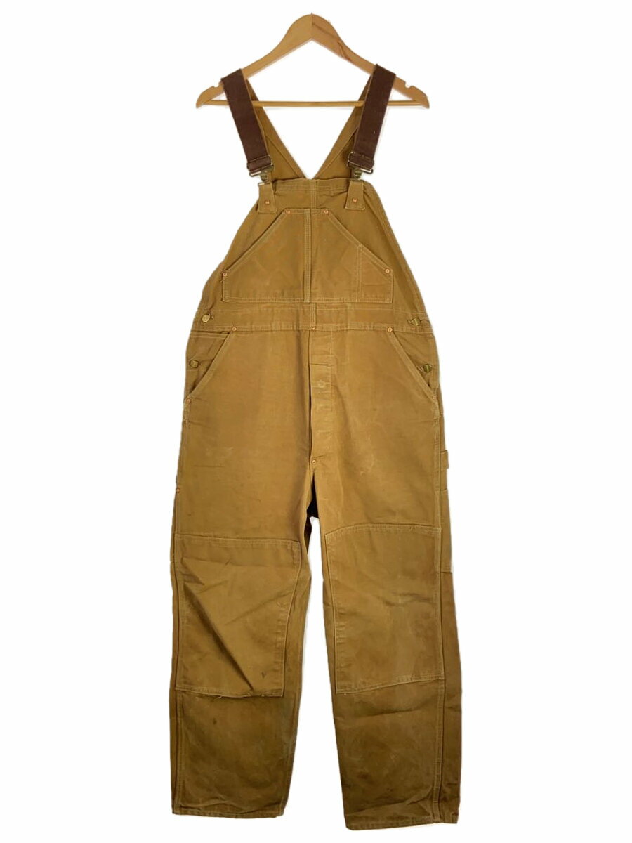 【中古】Carhartt◆オーバーオール/--/コットン/BRW//【メンズウェア】